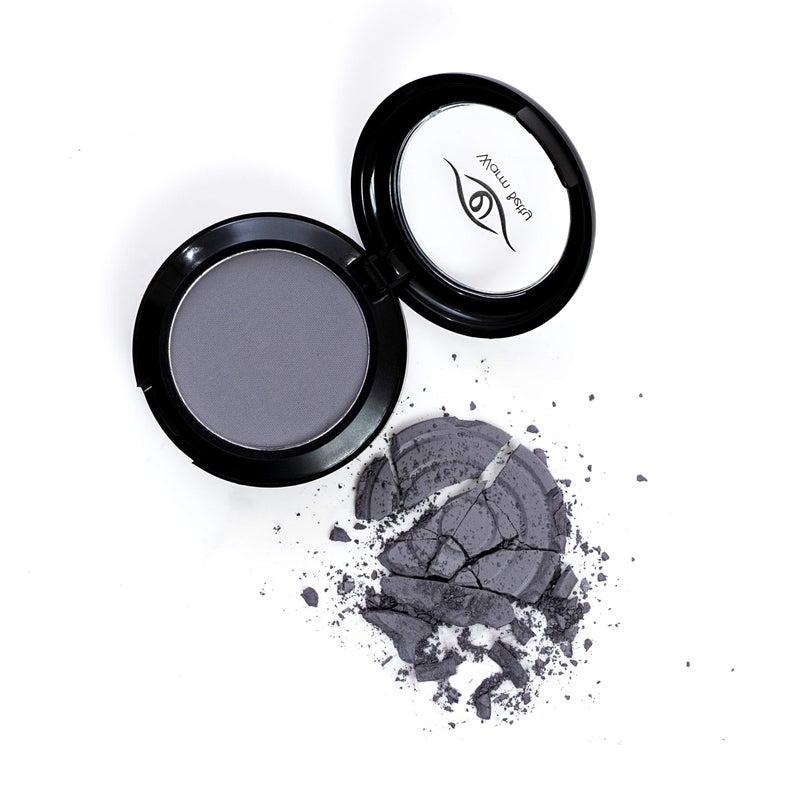 Eye Embrace Gray Eyebrow Powder, Hair Powder, Root Cover-Up â€“ Waterproof, Cruelty-Free (Warm Betty light gray) - Image 1